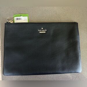 Kate spade pebbled leather Jackson Street pouch